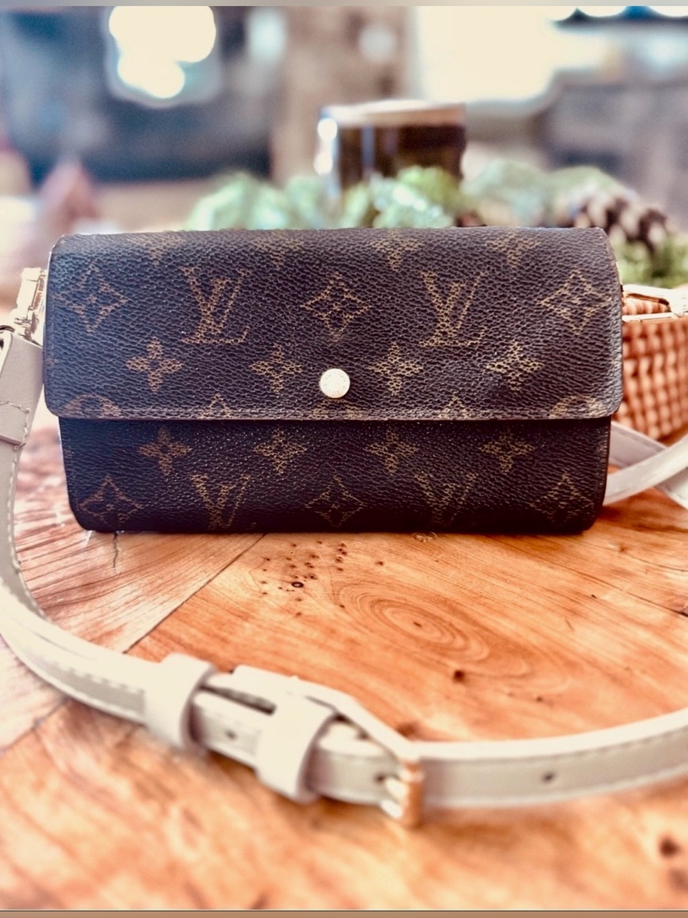 Louis Vuitton Sarah wallet converted vintage - Picture 3 of 17